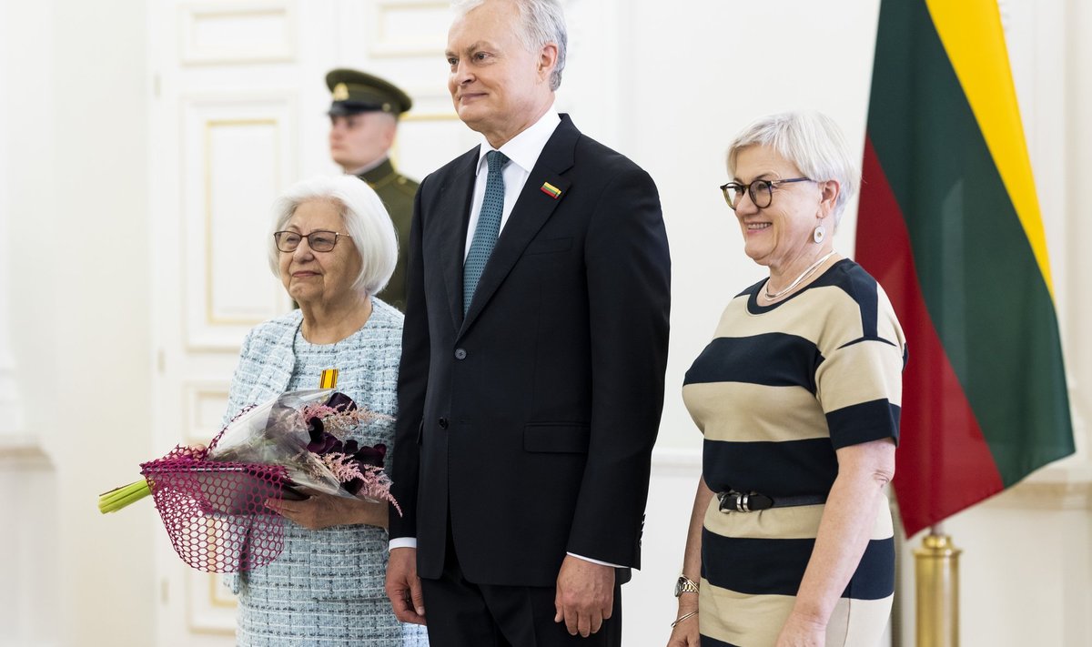 Valstybės apdovanojimų įteikimo ceremonija