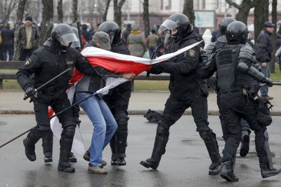 Protestai Baltarusijoje