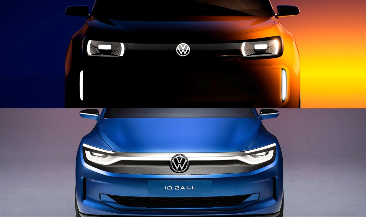 Pigūs Volkswagen elektromobiliai