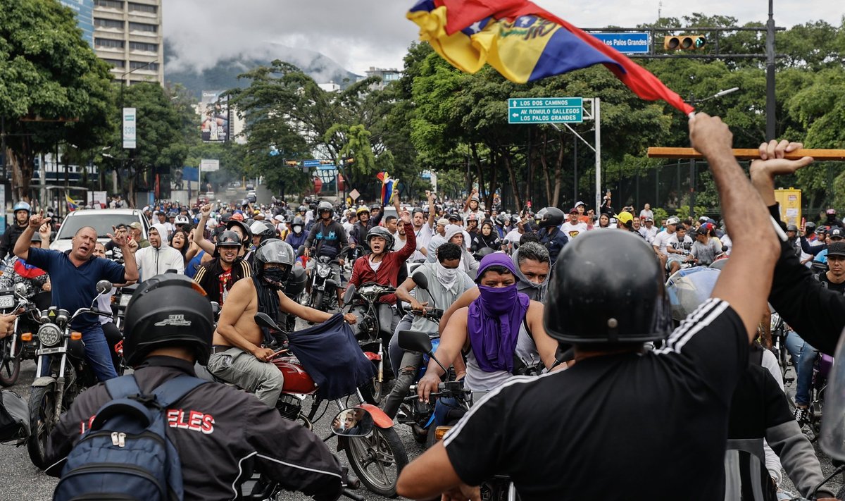 Protestai Venesueloje