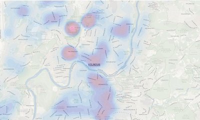 Vilniaus karštieji taškai (Informatikos ir ryšių departamentas)