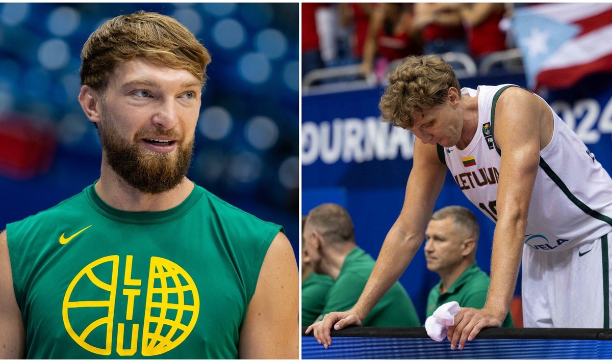 Domantas Sabonis ir Mindaugas Kuzminskas