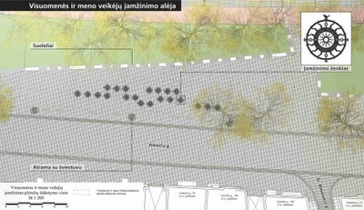 Projektas "Lietuvos žvaigždžių kelias Vilniuje"