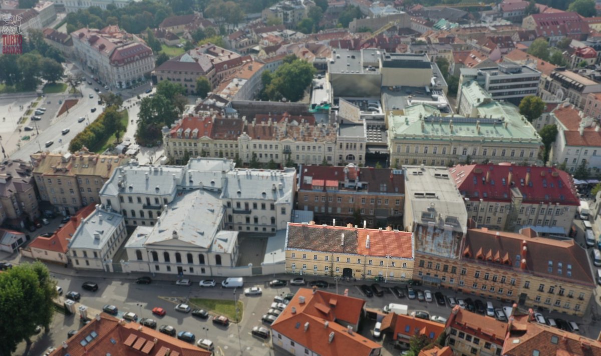 Buvusios ligoninės patalpos Vilniaus senamiestyje aukcione parduotos už daugiau nei 1 mln. eurų