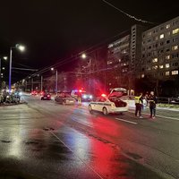 ДТП в Вильнюсе: столкнулись автомобили, пострадал человек