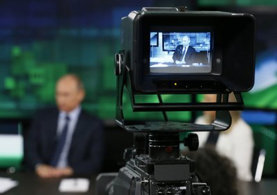 Russia Today ir V. Putinas