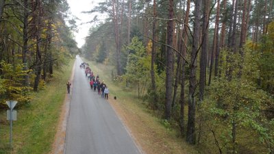 EIMIN darbuotojai žygyje