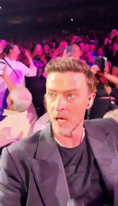 Justinas Timberlake'as koncerte prieš sulaikymą