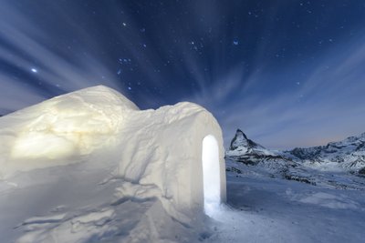 Iglu viešbučiai Alpėse