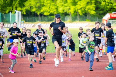 "Fullgazz" vaikų ir jaunimo lengvosios atletikos akademija (Ado Vasiliausko nuotr.)