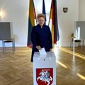 Grybauskaitė išreiškė pilietinę valią Seimo rinkimuose: balsą atidavė Berlyne