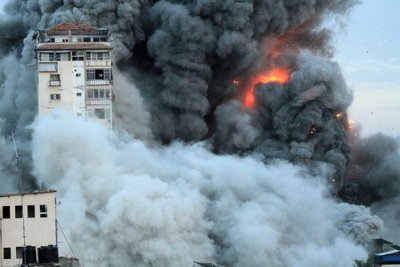 Šeštadienį atsakydamas į išpuolį Izraelis atakavo Gazos ruožą