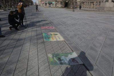 Žemųjų Šančių bendruomenės protesto akcija