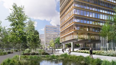 Vilniaus universitetas atnaujina Saulėtekį: pristatė, kaip gali atrodyti 