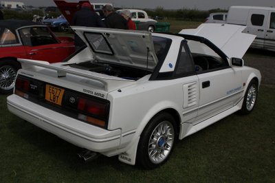 Pirmos kartos "Toyota MR2".Steve nuotr.