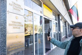 Visagino tarybai susiginčijus dėl Ukrainos miesto, meras neištvėrė