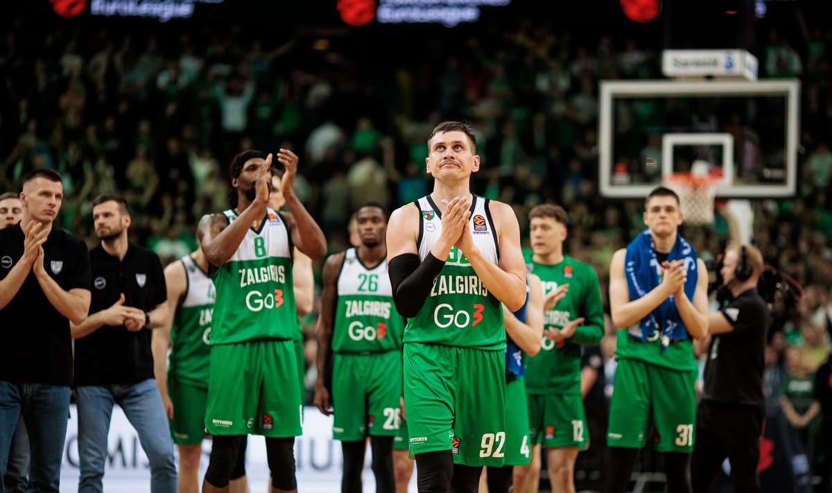 Eurolyga. "Žalgiris" – "Real" 