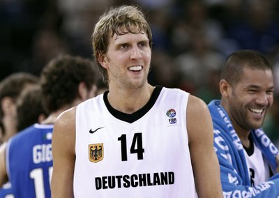 Dirkas Nowitzki Vokietijos rinktinėje 2007-ais metais