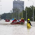 EK vadovė paskelbė apie 10 mlrd. eurų skyrimą nuo potvynių nukentėjusioms šalims