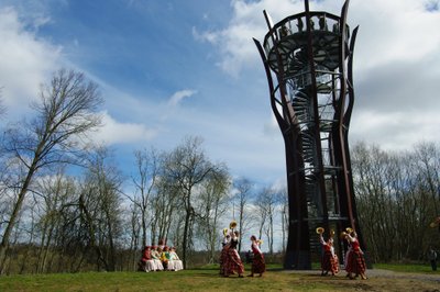 Jurakalnio apžvalgos bokštas - vienas lankomiausių objektų