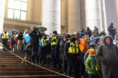 Protestas "Dešimt tylos minučių" 