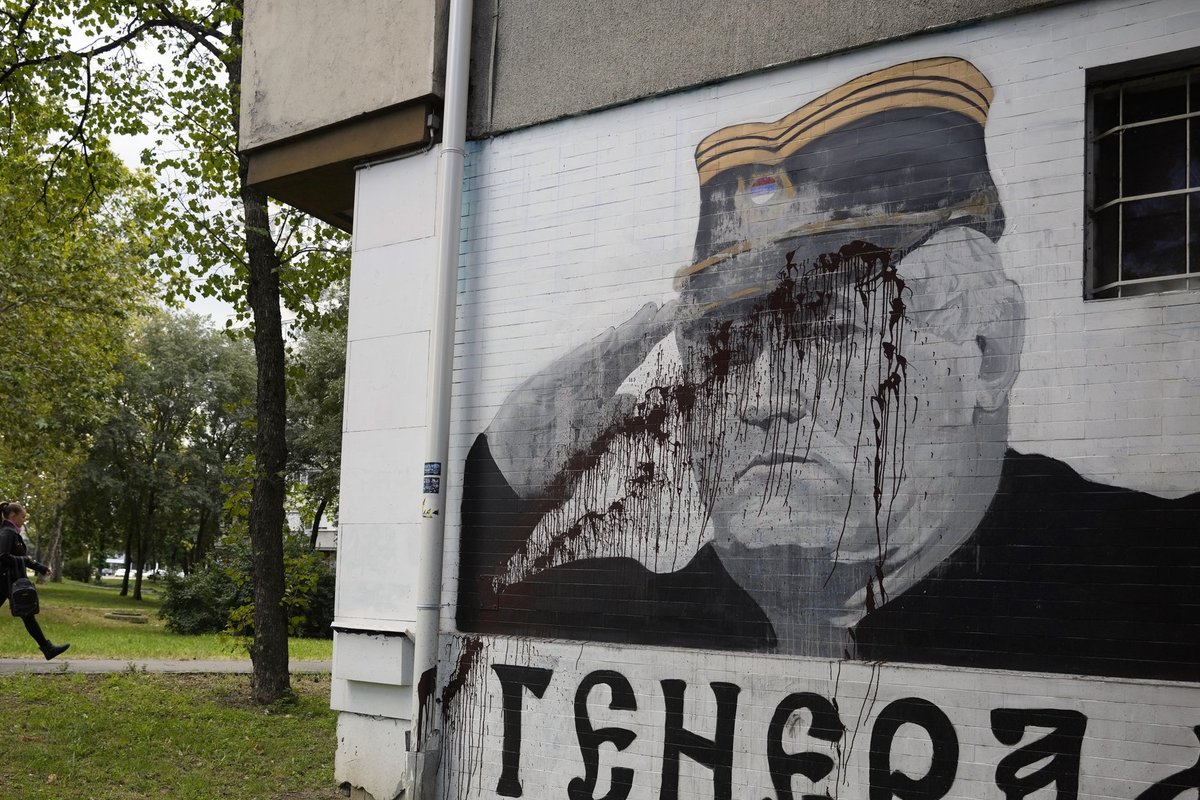 Photo: Delfi Ratko Mladić, Condamné pour Génocide, Est Mort à La Haye à 84 Ans