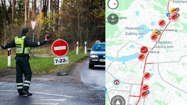 В Вильнюсе образовался огромный затор, водителям придется стоять несколько часов