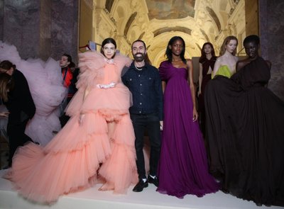 Giambattista Valli su modeliais