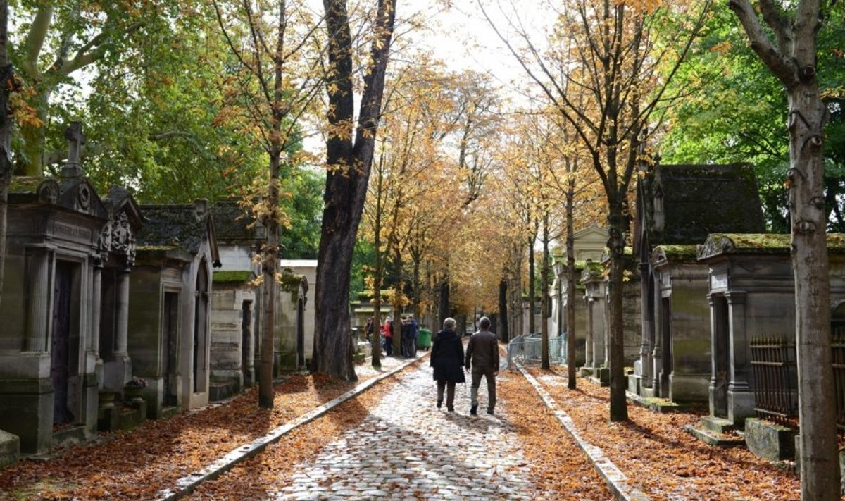 Père Lachaise kapinės, Paryžius (Prancūzija)