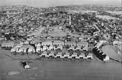 Potvynis Nyderlanduose 1953 metais, kuomet audra pralaužė pylimus