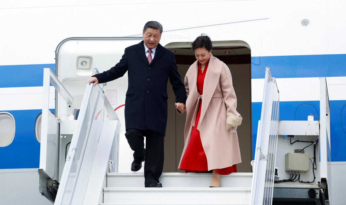 Peng Liyuan per Xi Jinpingo vizitą Europoje