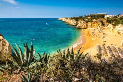 Praia da Cova Redonda, Algarvė