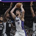 Sabonio vedami „Kings“ išvykoje susitvarkė su nukraujavusiais „Spurs“