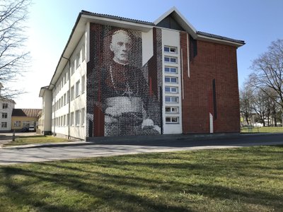  Teofiliaus Matulionio freska. Viktorijos Kanapinskaitės nuotr.