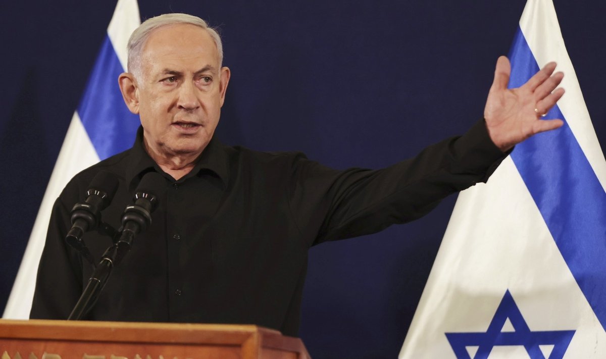 Izraelio ministras pirmininkas Benyaminas Netanyahu