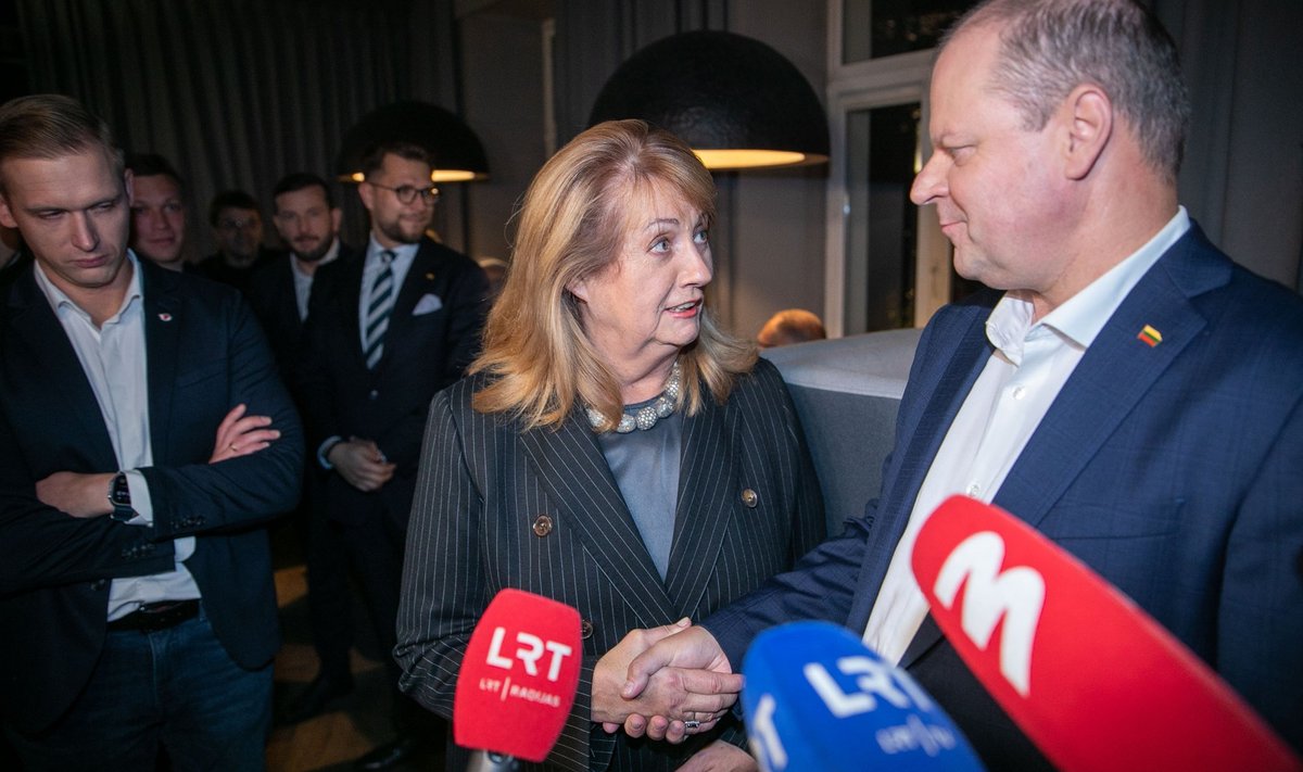 Saulius Skvernelis, Vilija Blinkevičiūtė