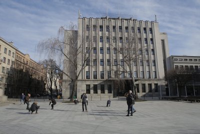 Žemųjų Šančių bendruomenės protesto akcija