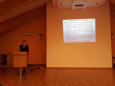 Konferencijos apie užtvankų ateitį Lietuvoje akimirka