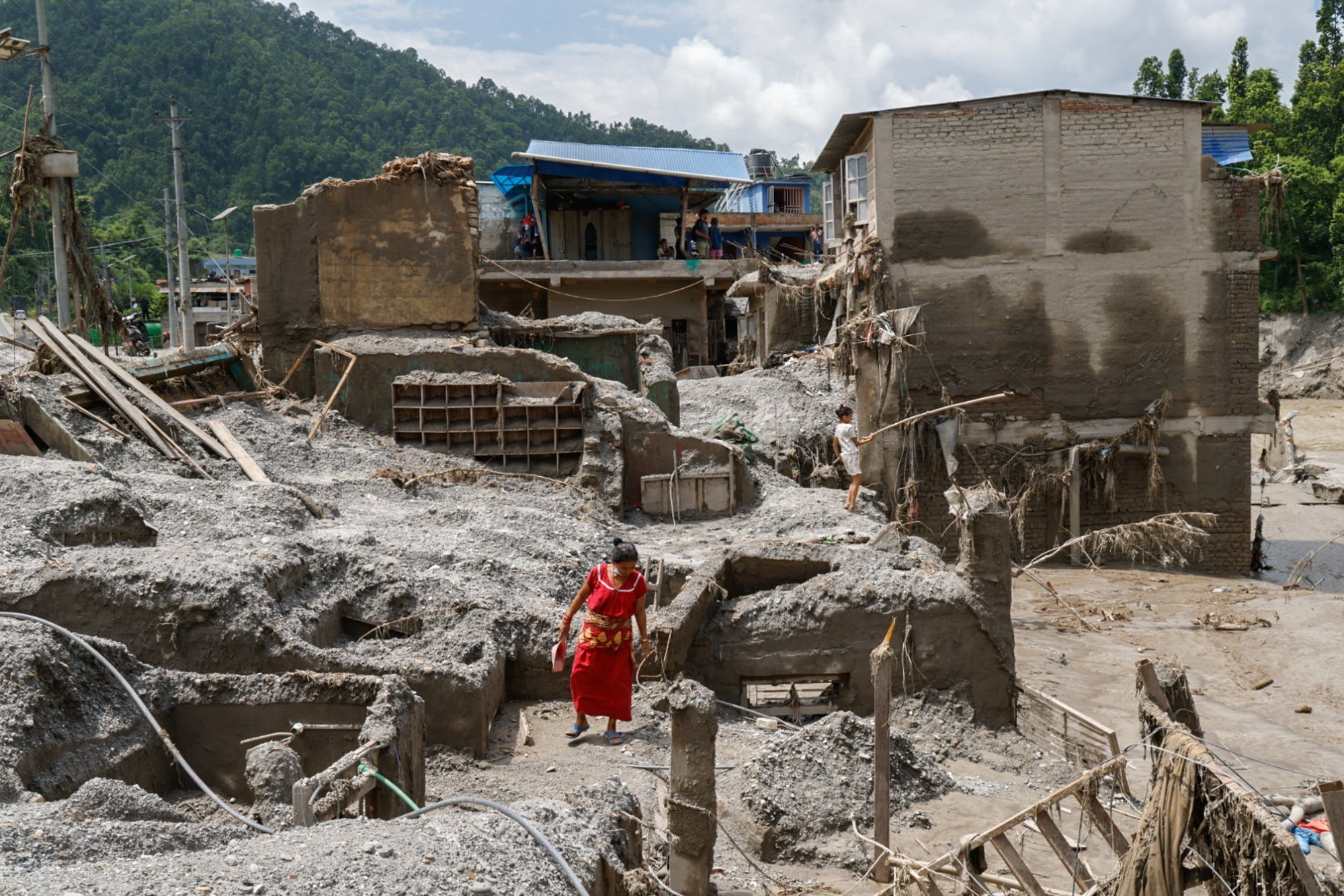 “An unimaginable disaster”: Nepal faces a daunting challenge after devastating floods