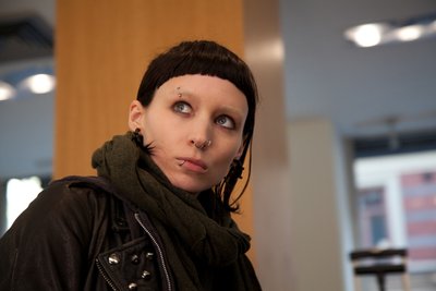 Rooney Mara filme "Mergina su drakono tatuiruote" 