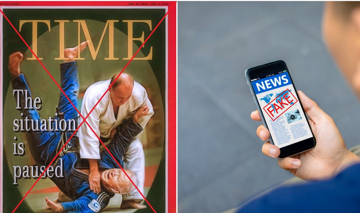 Kairėje – netikras „Time“ viršelis
