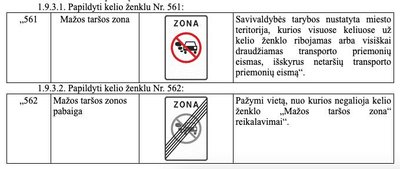 Susisiekimo. ministerija siūlo priimti naujus kelio ženklus