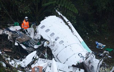 Lėktuvo su "Chapecoense" futbolininkais katastrofa