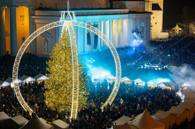 Vilniaus Kalėdų eglė patiko labiausiai