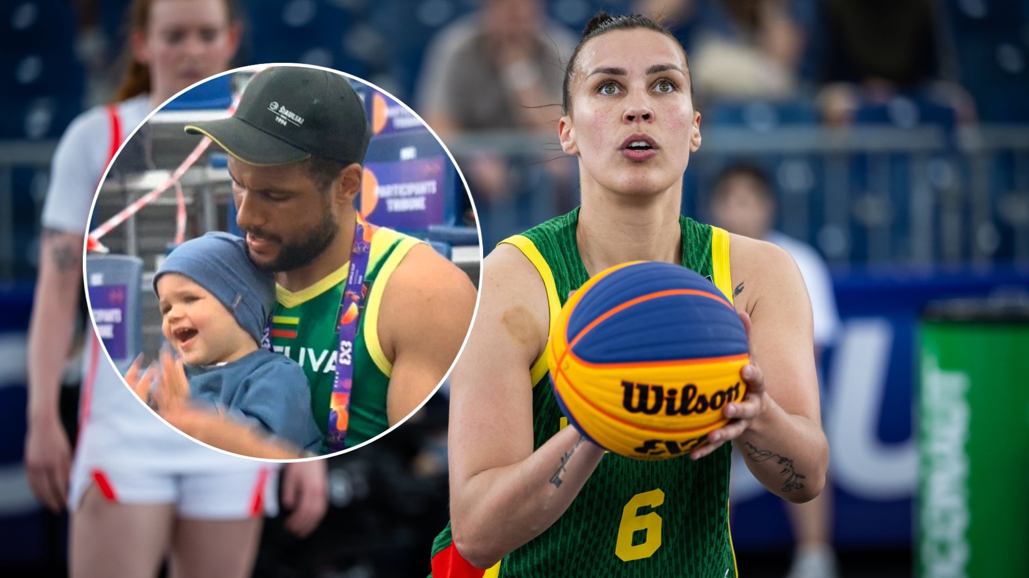 Kamilė Nacickaitė's family captured hearts: cameras recorded the moment