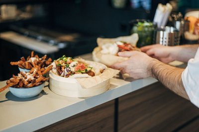 Autentiško gatvės maisto restoranas „Bao Bun“ PC „Europoje“.