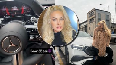 Oksana Pikul švenčia skyrybas – pasidovanojo prabangų „Mercedes-Benz“