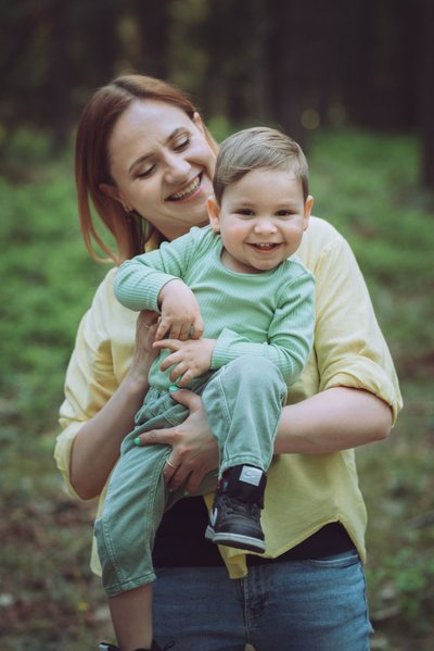 Jonas su mama Silvija (Veronikos Gendrikienės nuotr.)