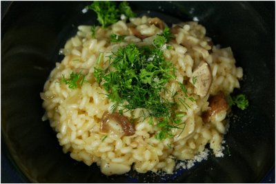 Itališkas baravykų risotto