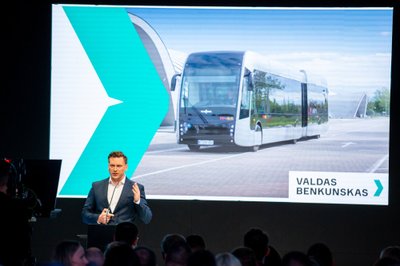 Ar sostinė neuždus kamščiuose? Benkunsko Vilniaus transporto sistemos vizija